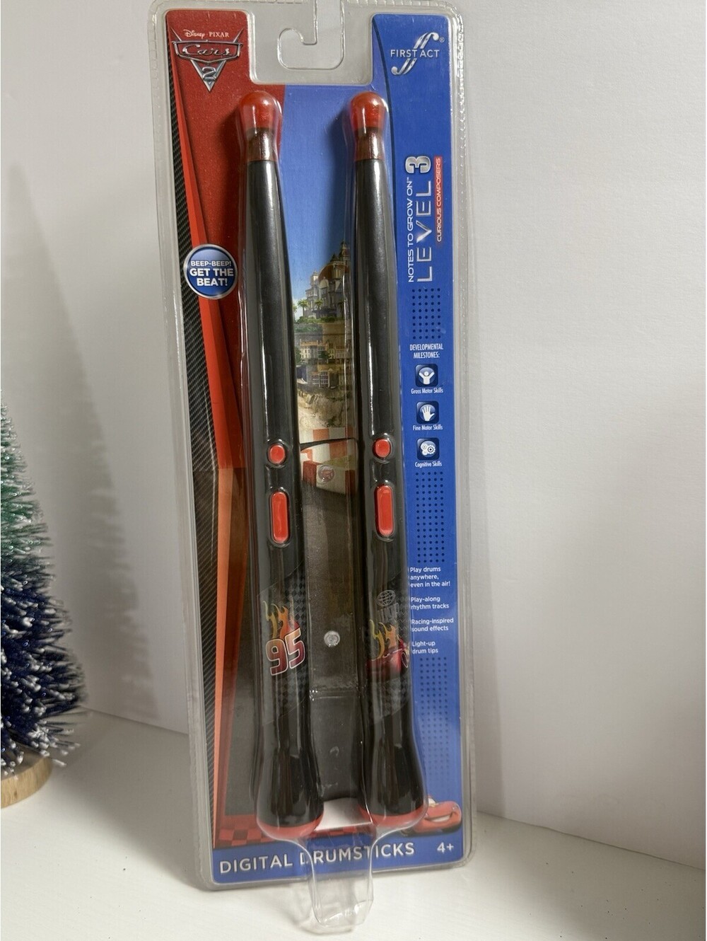 NEW Disney Pixar Cars 2 Digital Drumsticks, First Act 2011